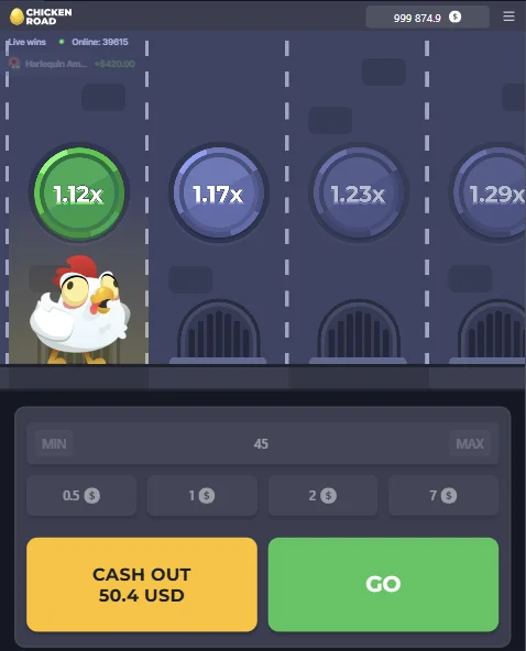 Chicken Road igralna aplikacija